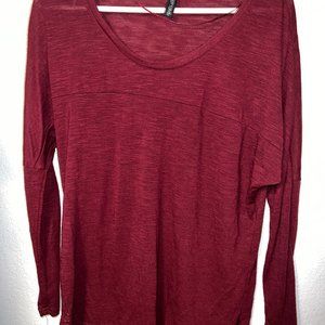 Cotton On Burgundy Longsleeve Shirt Medium